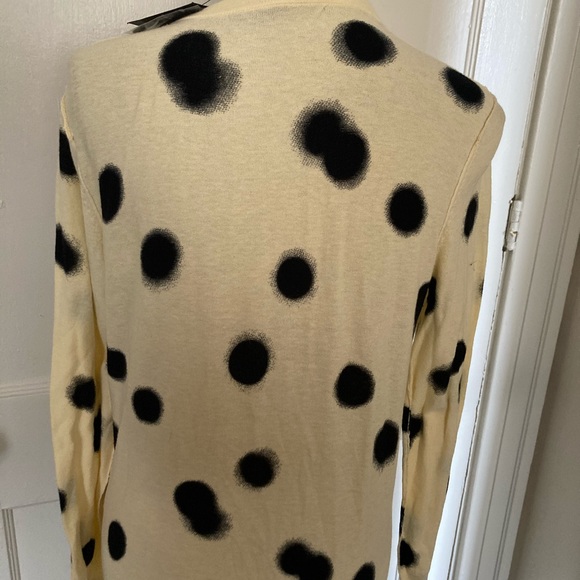 BNWT Marc by Marc Jacobs Polka Dot Cardigan Sz M - Picture 2 of 3
